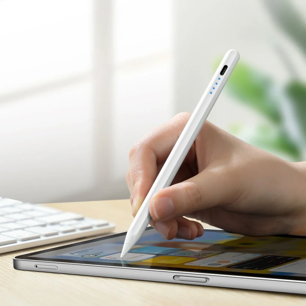 Wiwu Pencil W A03 Magnetic Charging Stylus Pen for iPad - White