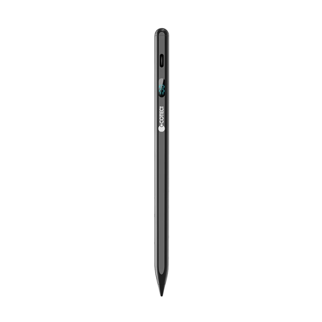 COTECI P7 IP-019 Universal Pencil متوافق مع أجهزة iOS و Android Tablets USB-C الشحن المغناطيسي-الأسود