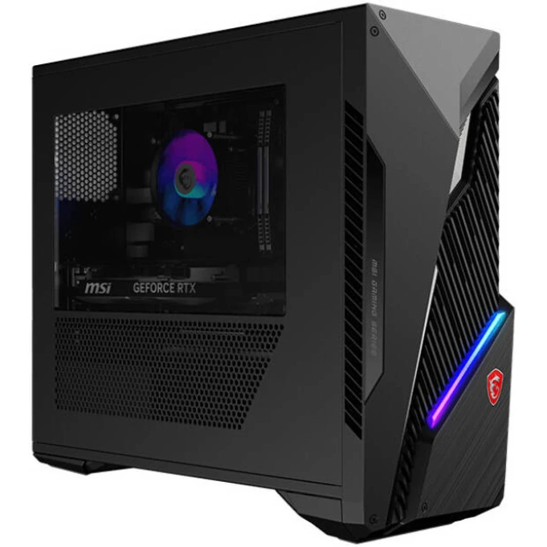 MSI MAG Infinite S3 (2023) 14NUD7 Gaming Desktop 14Gen Intel Core I7 20 -Cores W/ Nvidia RTX 4060 TI 8GB & Advanced Air Coard - Black