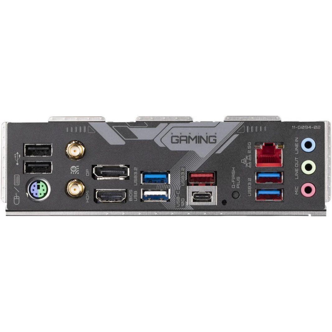Gigabyte B650 Gaming X AX AM5 ATX AMD B650 شرائح ، 4x DDR5 DIMM 128GB MAX MEMORY ، BT 5.2 & WI-FI E6 ، 1x PCI 4.0 X16 ، 1 X HDMI ، 1x DP