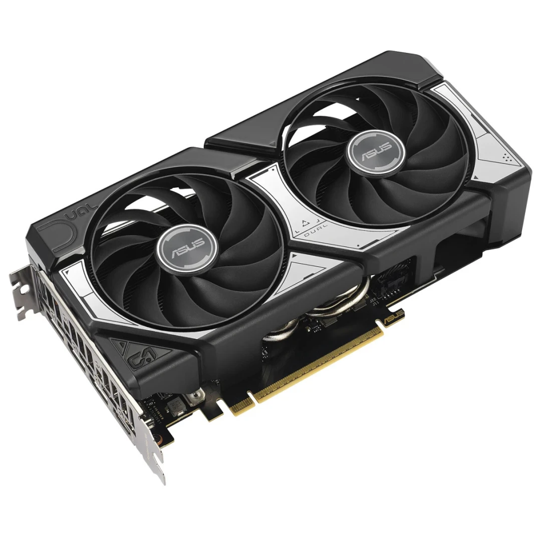 ASUS Dual GeForce RTX 5060 Ti 16GB GDDR7 OC Edition 128-Bit Memory, 2632 MHz Boost Clock, 28 Gbps Memory Speed, 4608 CUDA Cores