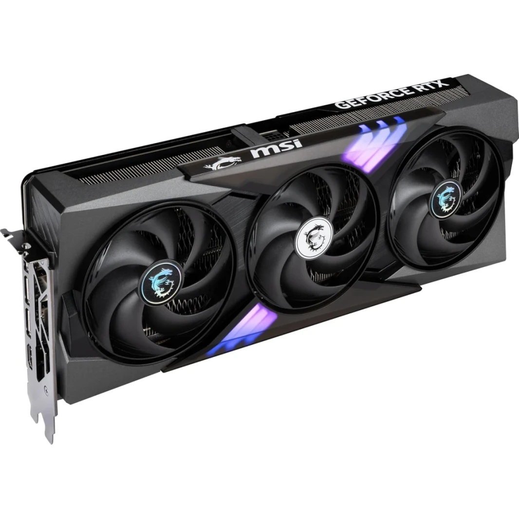 MSI Geforce RTX 5070 Gaming Trio OC 12GB GDDR7 192 بت ، 2610 MHz على مدار الساعة ، 6144 CUDA CORES ، 28 GBPS MEMMY SPEED ، PCI Express Gen 5
