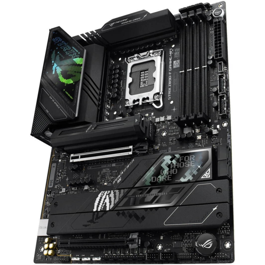 ASUS ROG Strix Z890-F Gaming Wi-Fi 7 Z890 DDR5 LGA 1851 Advanced AI PC READER 5X M.
