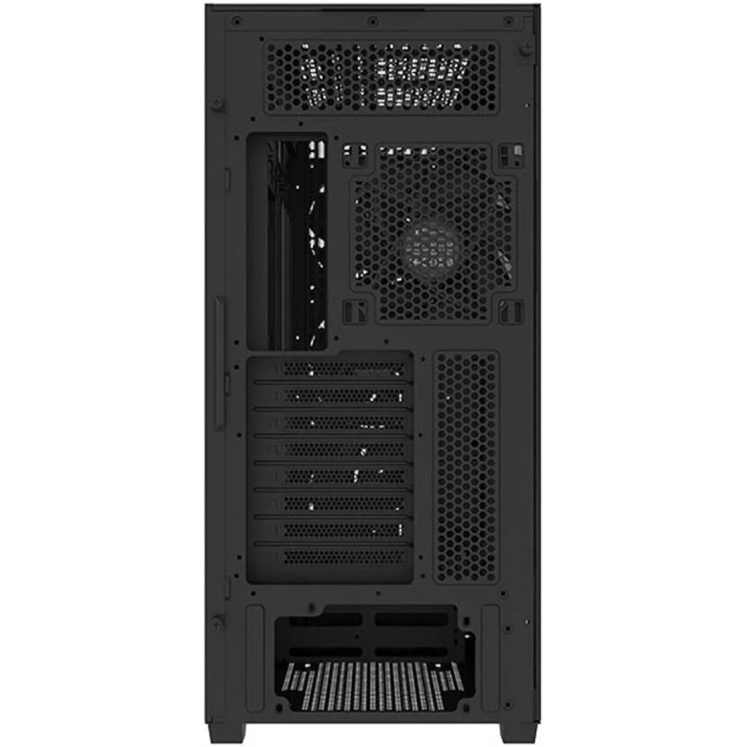 Thermaltake AX500 CASE PULL TOWER PC ، 4 × 140 مم CT140 مراوح مثبتة مسبقًا ، حتى 420 مم الرادياتير ودعم مروحة 14x ، مرشحات الغبار ، ألواح زجاجية ومواد مركبة ، مواد SPCC ، أسود