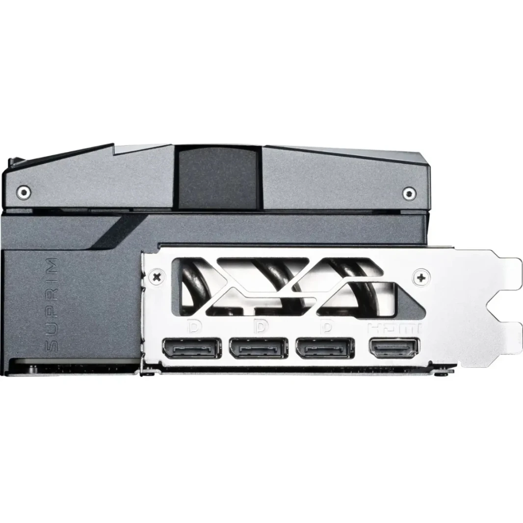 MSI GeForce RTX 5090 Suprim SOC Graphics Card ، 32GB GDDR7 512-BIT MEMORY ، 2565 MHz Boost ، سرعة ذاكرة 28 جيجابت في الثانية ، 21760 CUDA CORES ، PCI Express Gen 5 X16