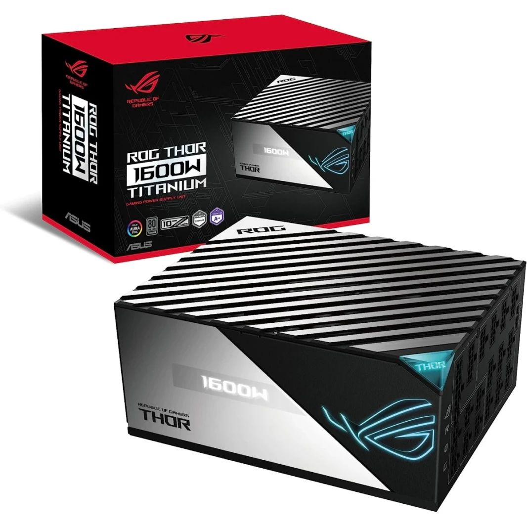 ASUS ROG THOR 1600W 80+ Titanium Lambda A ++ ROG Heathinks 135mm Mod