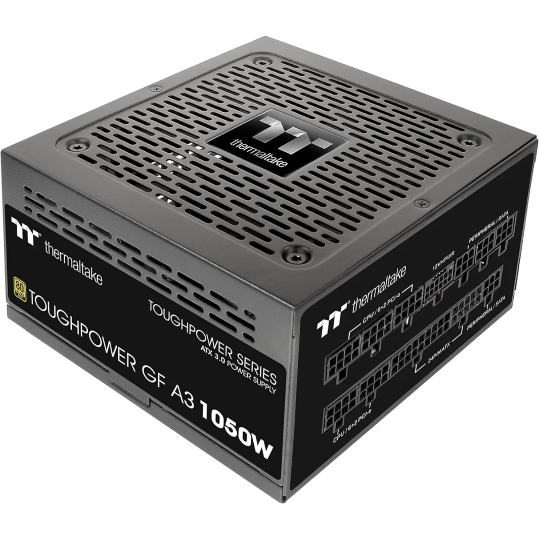 Thermaltake Toughpower GF A3 1050W 80+ Gold Full Modular True 600W 12VHPWR Connecors ATX 3.0 PCI-E 5.0 Premium Edition