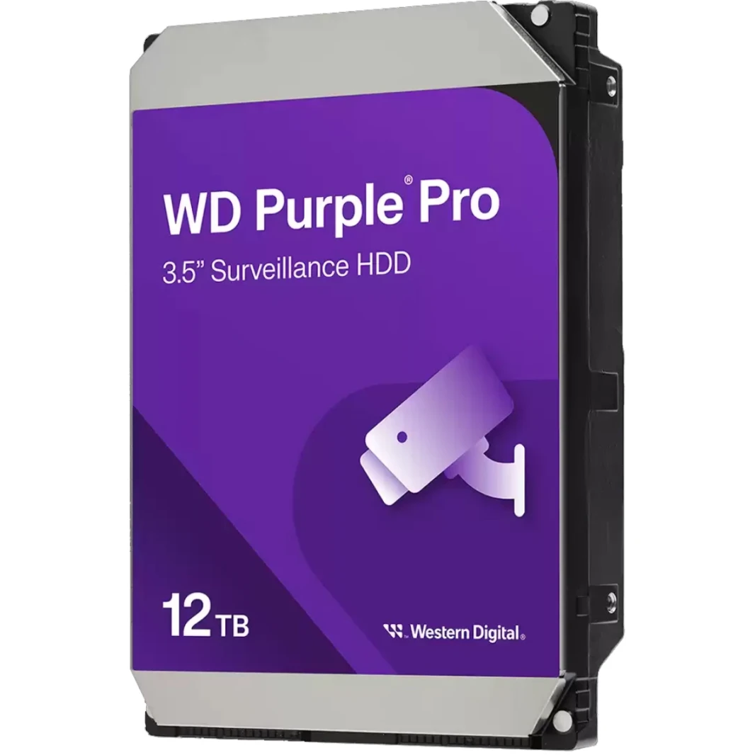 WD 12TB WD Purple Pro المراقبة القرص الصلب 3.5 "SATA 7200 دورة في الدقيقة 512 ميغابايت ذاكرة التخزين المؤقت