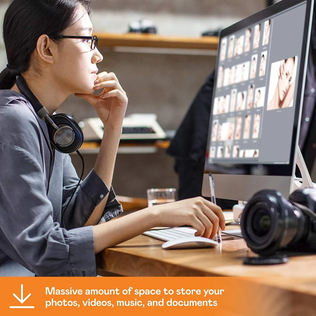 WD My Book 16TB Desktop External Hard Drive, USB 3.0, External HDD w/ Password Protection & Auto Backup Software
