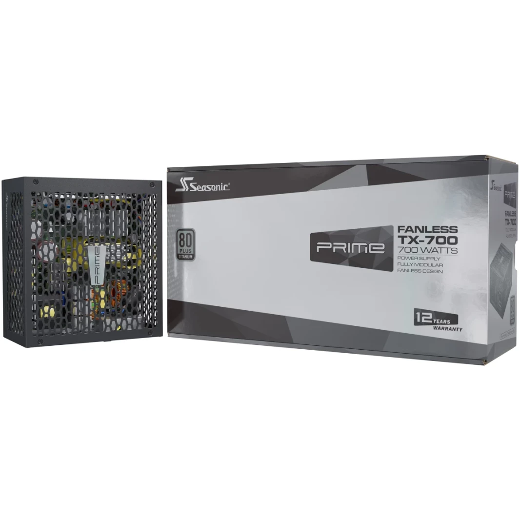 Prime Prime TX-700 700W 80+ Titanium Full Modular True Danless Design