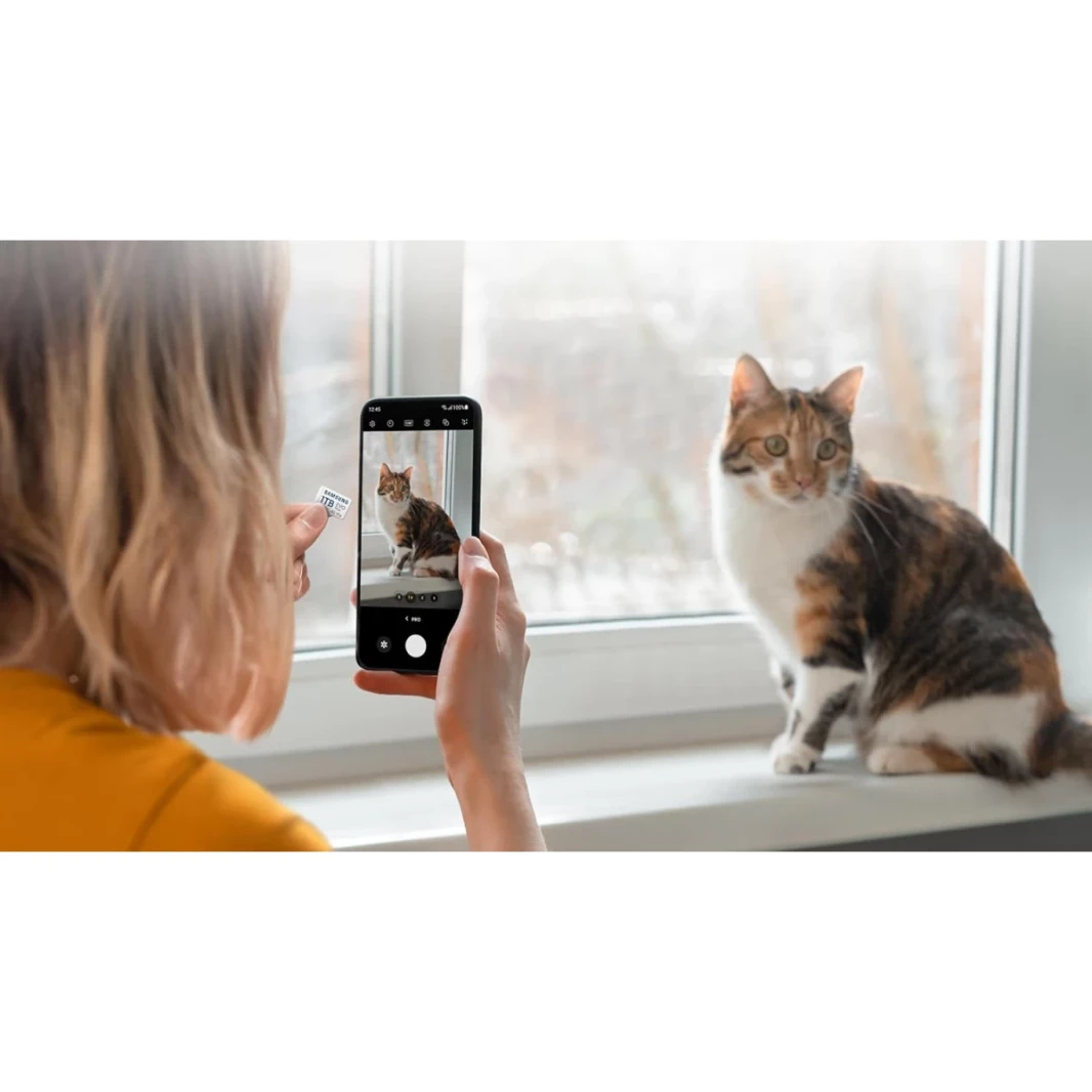 Samsung Evo Plus W/ SD Adapter 1TB Micro SDXC بطاقة تصل إلى 160 ميغابايت/ ثانية لأجهزة الألعاب Android والهواتف الذكية
