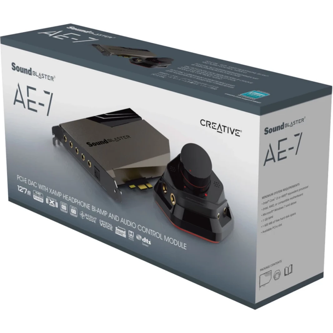 Sound Sound Blaster AE-7 HI-RES منفصلة 5.1 / Virtual 7.1