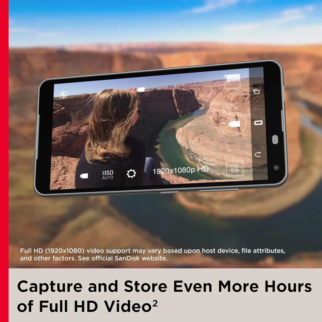 Sandisk 512GB Ultra MicroSDXC UHS-I بطاقة ذاكرة تصل إلى 150 ميجابايت/ثانية C10 ، U1 ، HD الكامل ، A1 ، بطاقة Micro SD