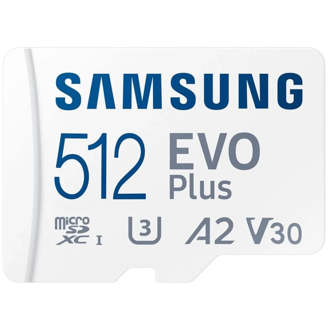 Samsung Evo Plus W/ SD Adapter 512GB Micro SDXC CARD