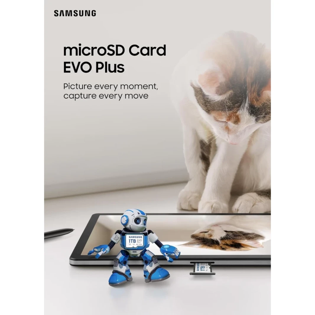 Samsung Evo Plus W/ SD Adapter 128GB Micro SDXC CARM