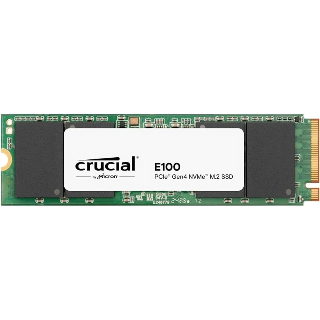 حاسمة E100 1TB M.2 2280 NVME PCIE GEN 4X4 SSD تصل إلى 5000 ميجابايت/ثانية
