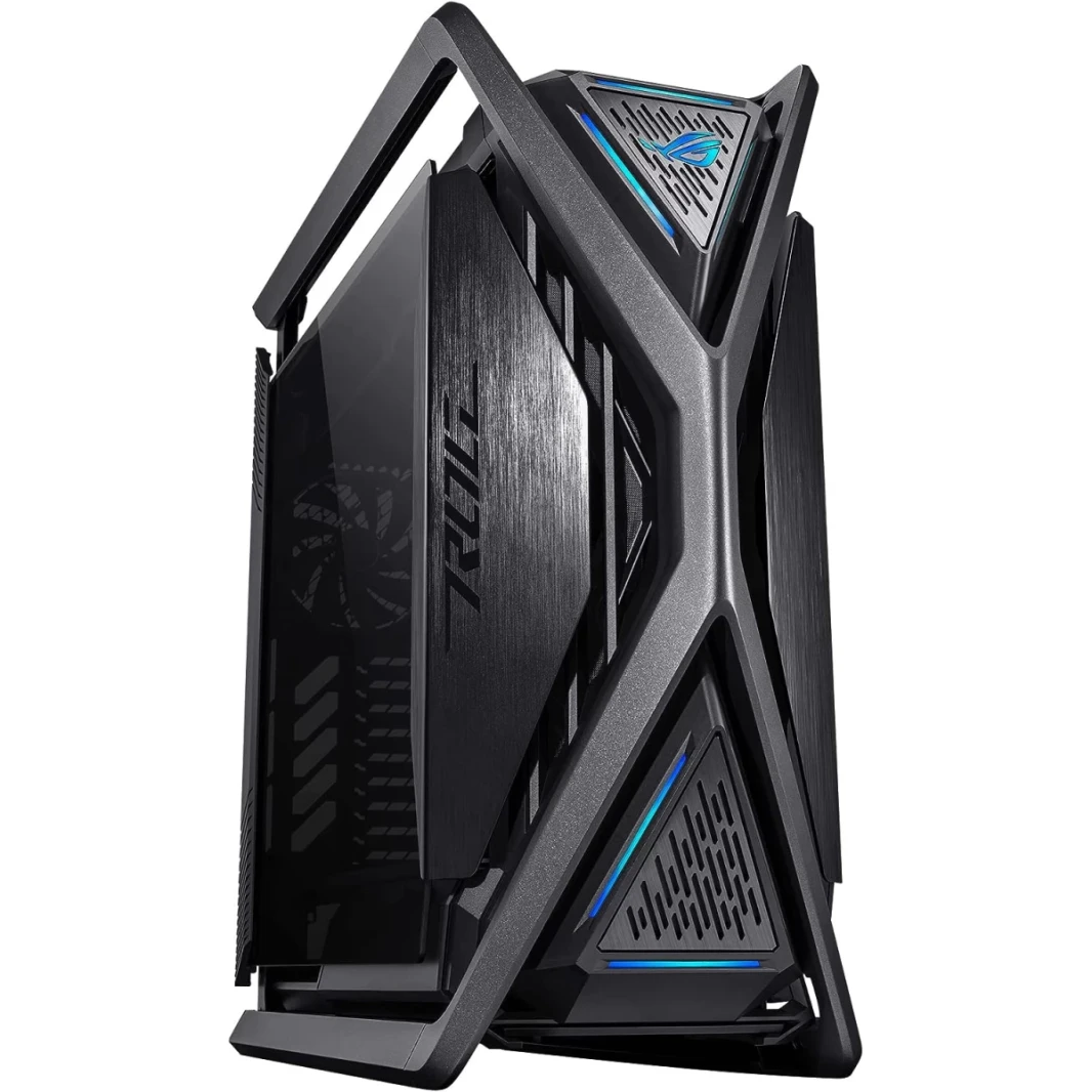 ASUS ROG Hyperion GR701 EATX CASE CASE CASE CASE شبه مفتوح بدون أدوات تصل إلى بطاقة رسومات مدمجة 2 × 420 مم Holde USB Type-C