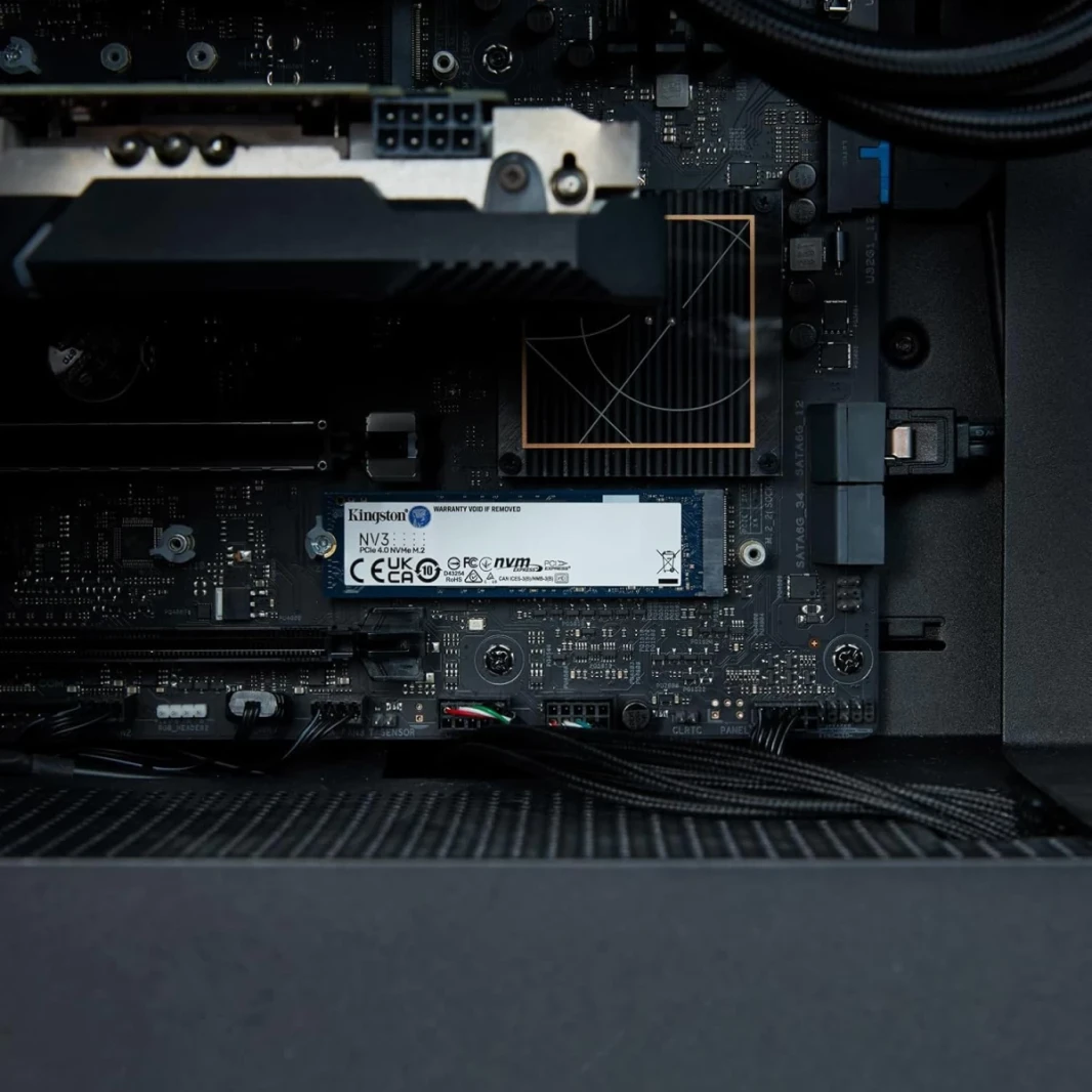 Kingston NV3 500GB M.2 2280 NVME PCIE GEN 4X4 SSD تصل إلى 6000 ميجابايت/ثانية