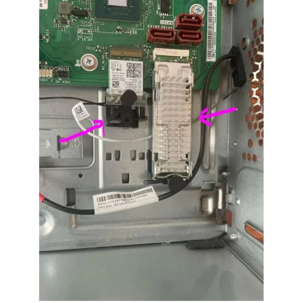 Lenovo ThinkCentre M.2 2280 SSD Kit III تشمل Bracket + Thailsink لـ ThinkCentre M70/80/90 و P340 Tower & SFF