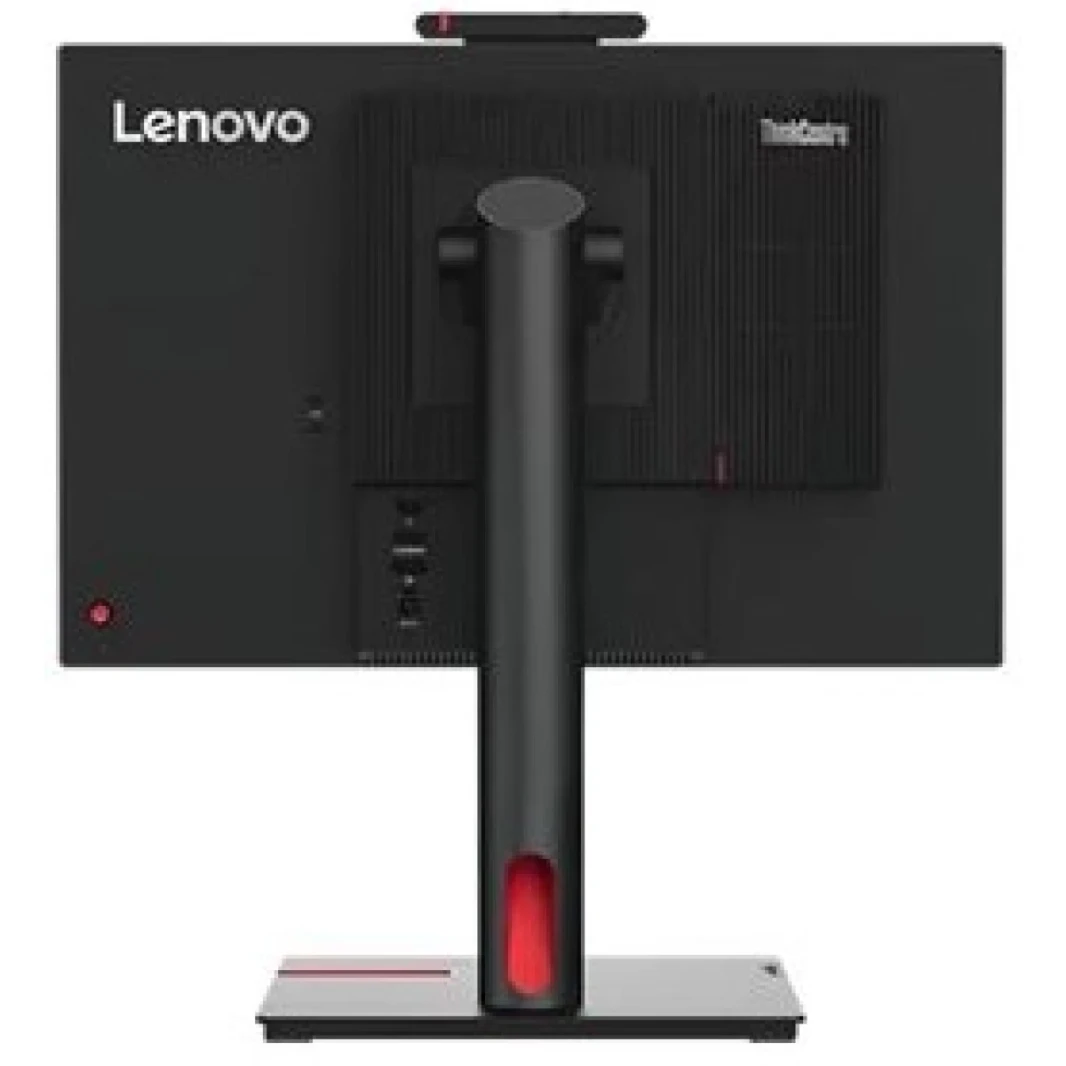 Lenovo ThinkCentre Tiny-in-One 22 Gen 5 IPS Conferencing Touch Monitor Support Tiny Support W/ Camera و MIC ومكبرات الصوت وموقف Adjaustable-أسود