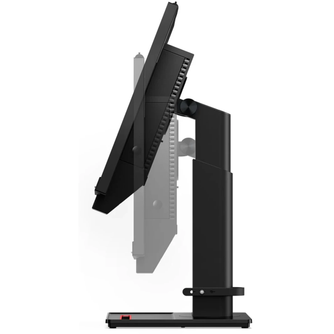 Lenovo ThinkCentre Tiny-in-One 22 Gen 5 IPS Conferencing Touch Monitor Support Tiny Support W/ Camera و MIC ومكبرات الصوت وموقف Adjaustable-أسود