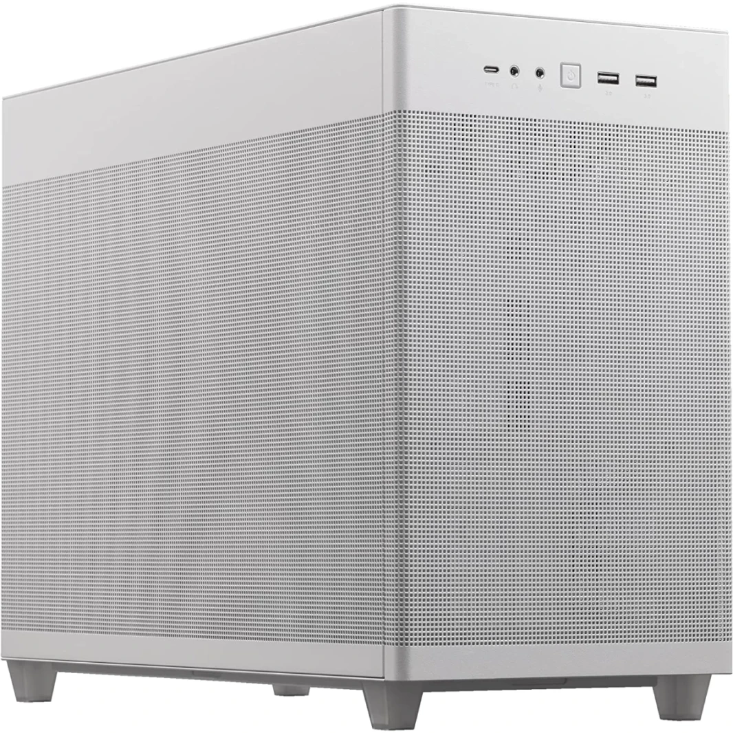 Asus Prime AP201 الألواح الجانبية الخالية من الأدوات Microatx و A Swysi-Filter Mest