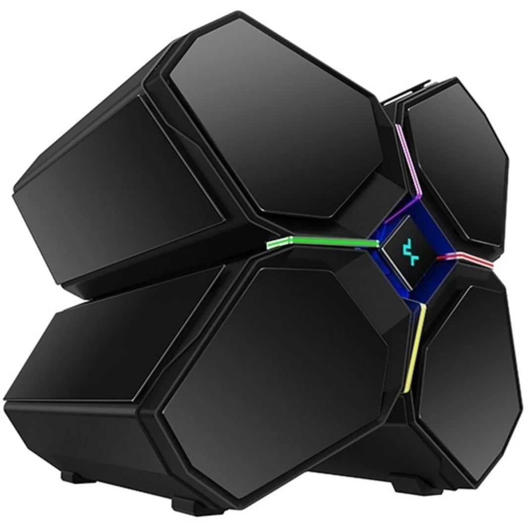 DeepCool Quadstellar Infinity ATX Aluminium Style-Edge Style RGB LED Case Maming
