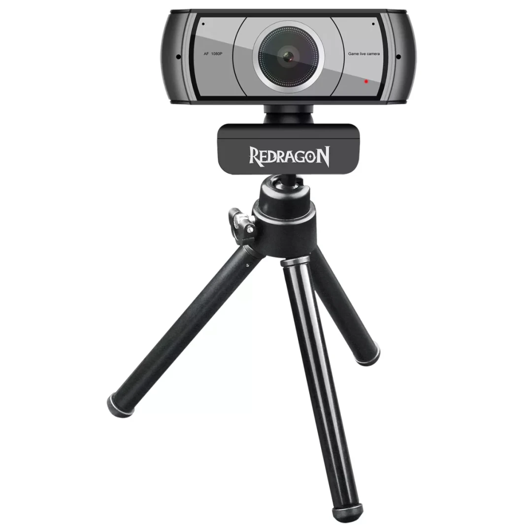 Redragon GW900 APEX Stream 1080P PC Autofocus Webcam Built-in Noise Reduction Dual Mic USB 2.0