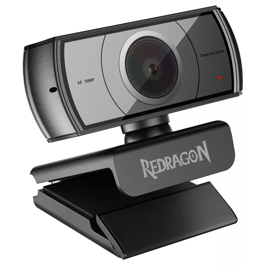 Redragon GW900 Apex Stream 1080p PC Autofocus Crocam تقليل الضوضاء المدمج في MIC MIC USB 2.0