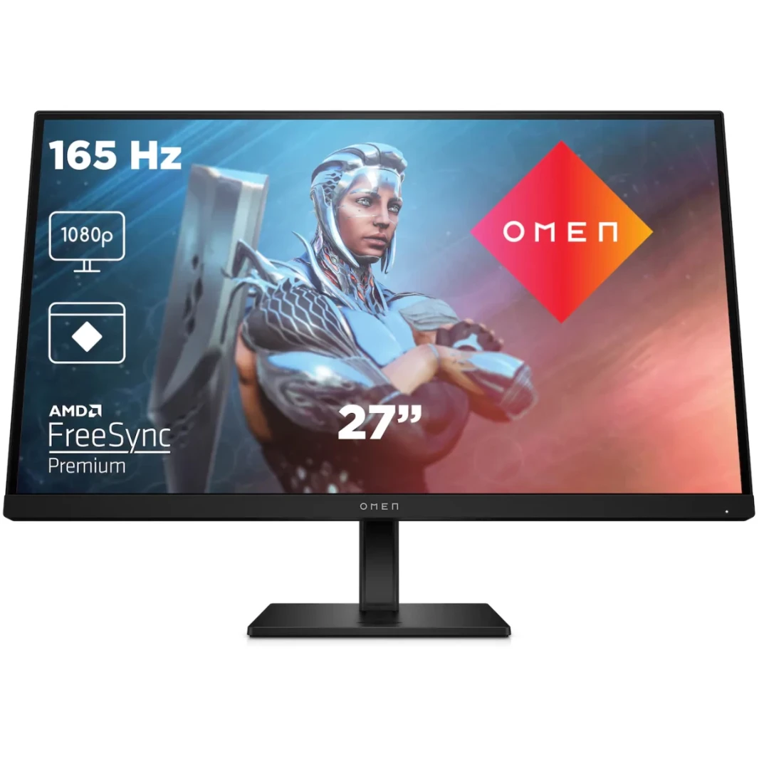 فأل بواسطة HP 27 FAST IPS Full HD 165Hz 1MS HDR 400NITS AMD FreeSync ™ Premium Stand Collection W/ 2x HDMI 2.0 & DisplayPort