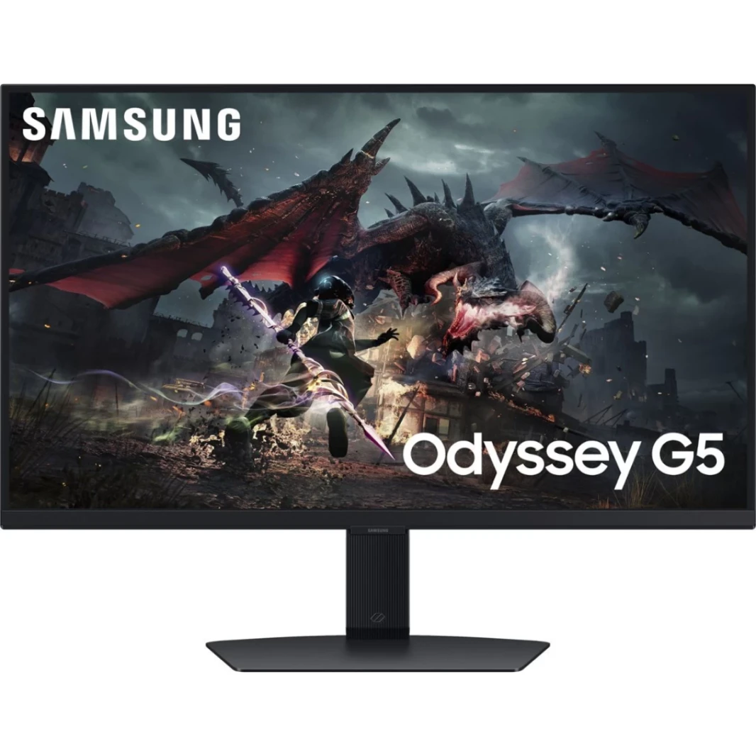 SAMSUNG NEW 32" Odyssey G5 (G50D) IPS 2K HDR400 180hz 1ms AMD FreeSync w/ Adjustable Stand - Black
