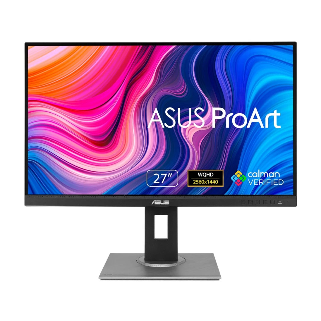 ASUS PROART PA278QV 27 "IPS 2K 100 ٪ SRGB/REC CALMAN تم التحقق من العناية بالعيون المضادة للهروب والميل.