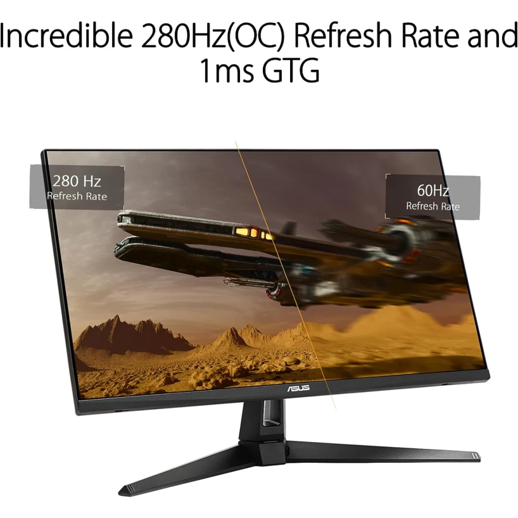 ASUS TUF Gaming VG279QM1A 27 "IPS FALL HD 280HZ 1MS Extreme Low Motion Blur Sync G -Sync - Black