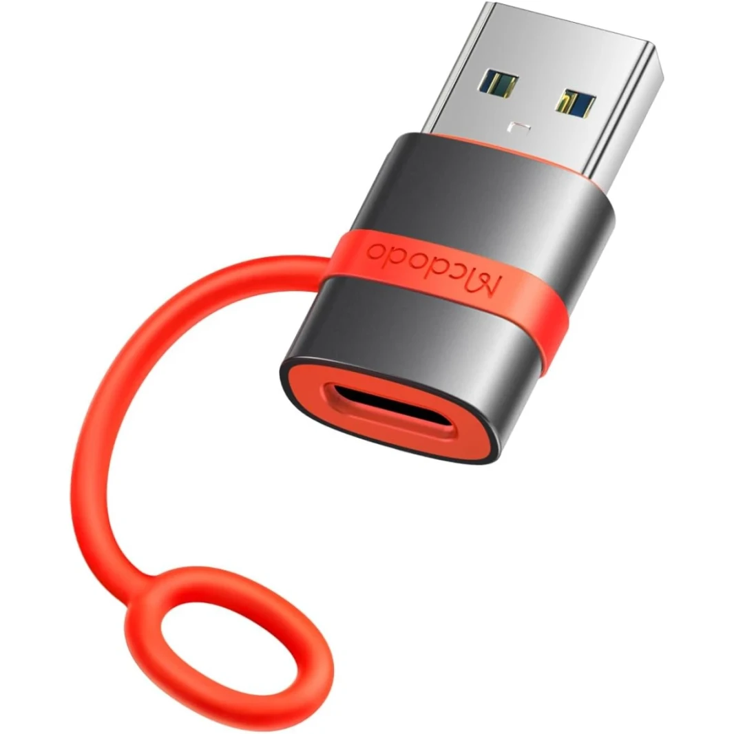 McDodo JOT-3800 USB-C إلى محول USB-A 3.0 ، متوافق مع أجهزة الشحن وبنوك الطاقة وأجهزة الكمبيوتر