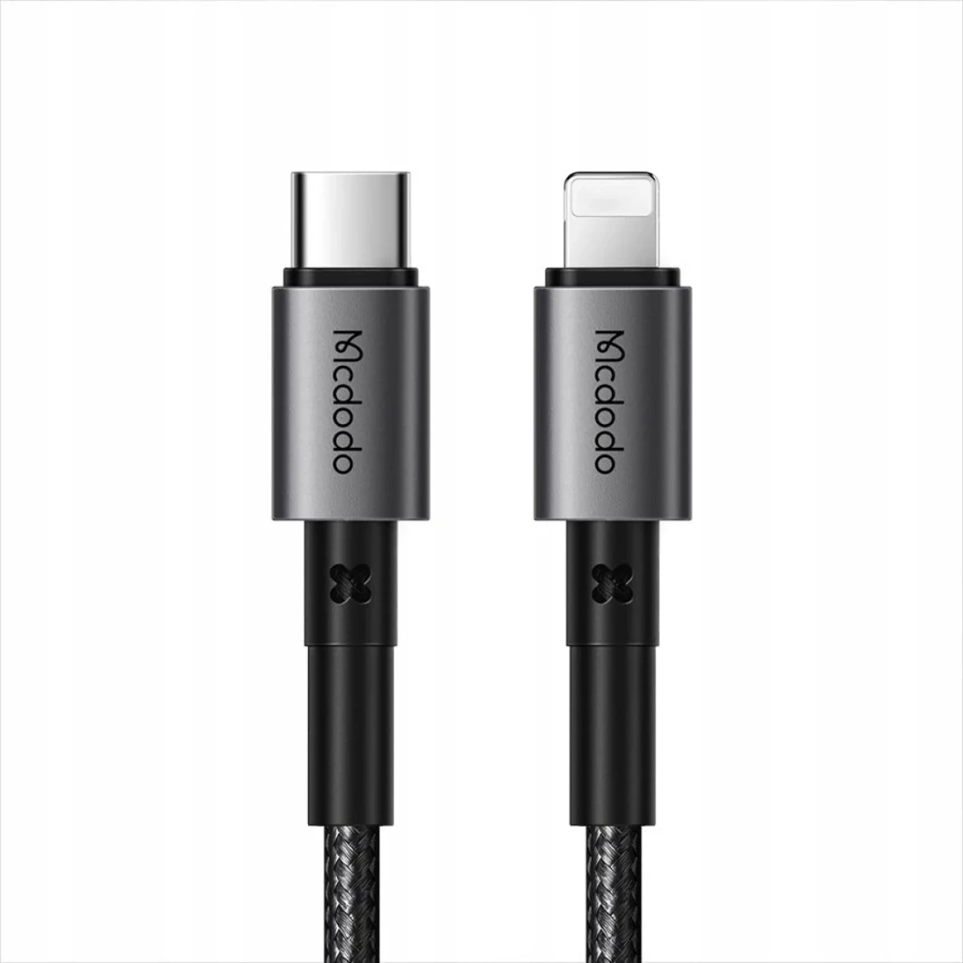 Mcdodo CA-2851 36W PD Type-C to Lightning-Fast Charging Data Cable 1.8m - Black