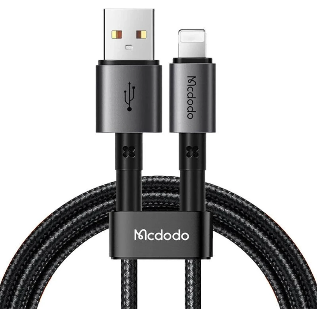 McDodo CA -3581 شحن وبيانات USB إلى Lightning Cable 1.8m 36W - Black
