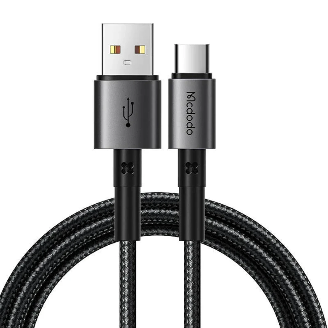Mcdodo CA-3591 Charging & Data Cable USB to USB-C 1.8m 100W, 6A, 480Mbps - Black