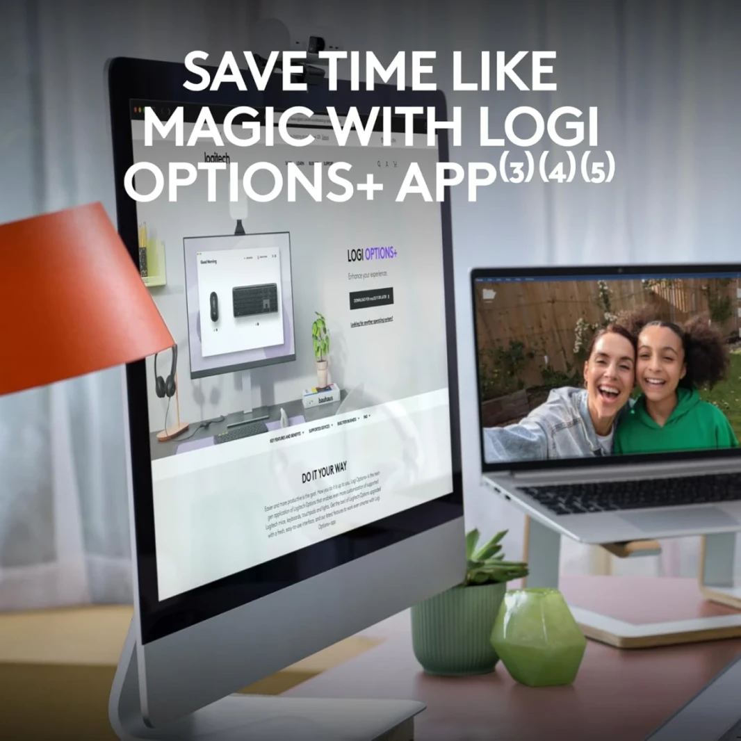 Logitech K950 Signature Slim Full-Size Wireless Beyboard ، مفاتيح التبديل السهلة ، أرجل الميل ، Bluetooth Low Energy + Logi Bolt Connectivity 10M Range Range arivic & English Layout ، Black