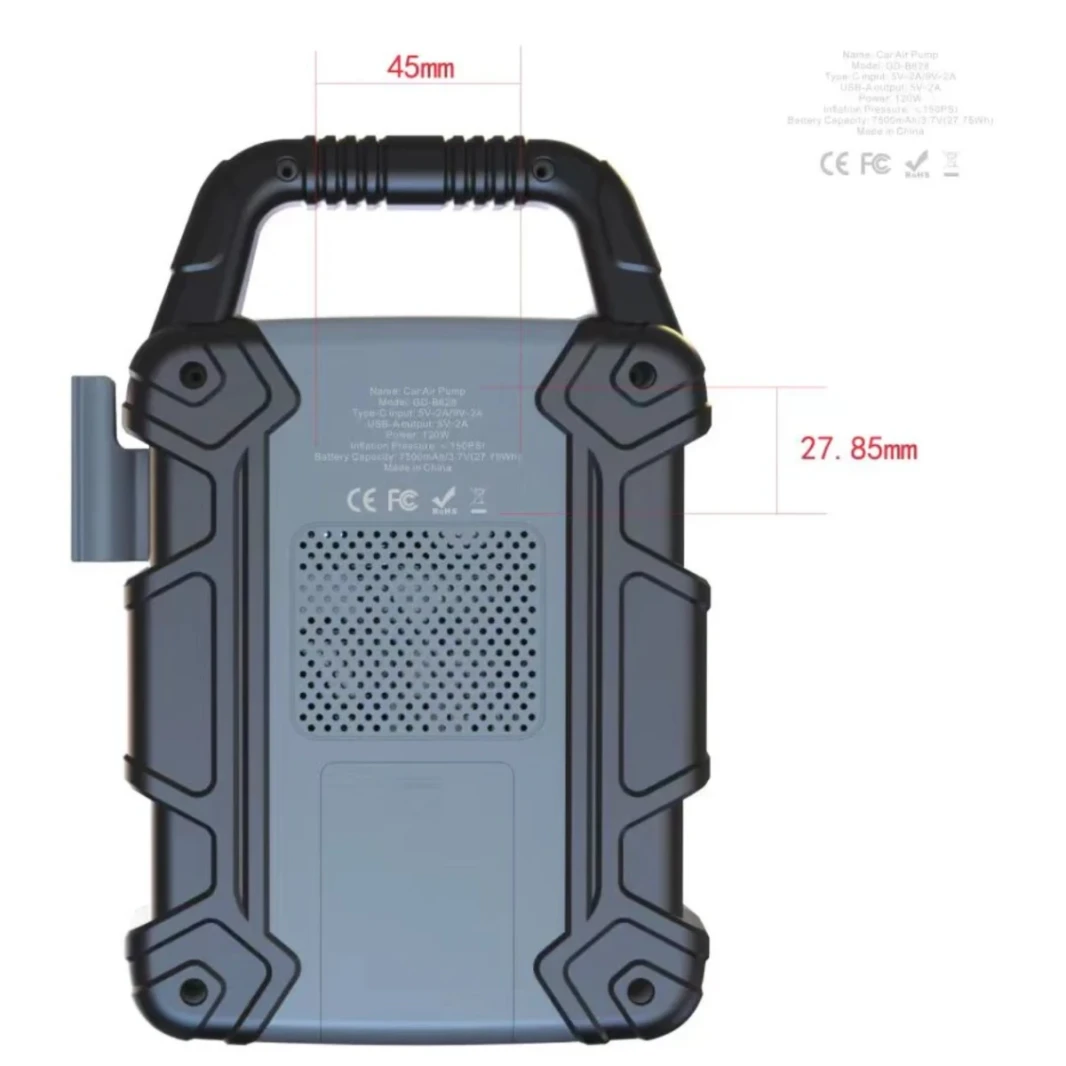Go-des Outdoor Power Bank 7500mAh Cordless Digital Car Digital Tyr