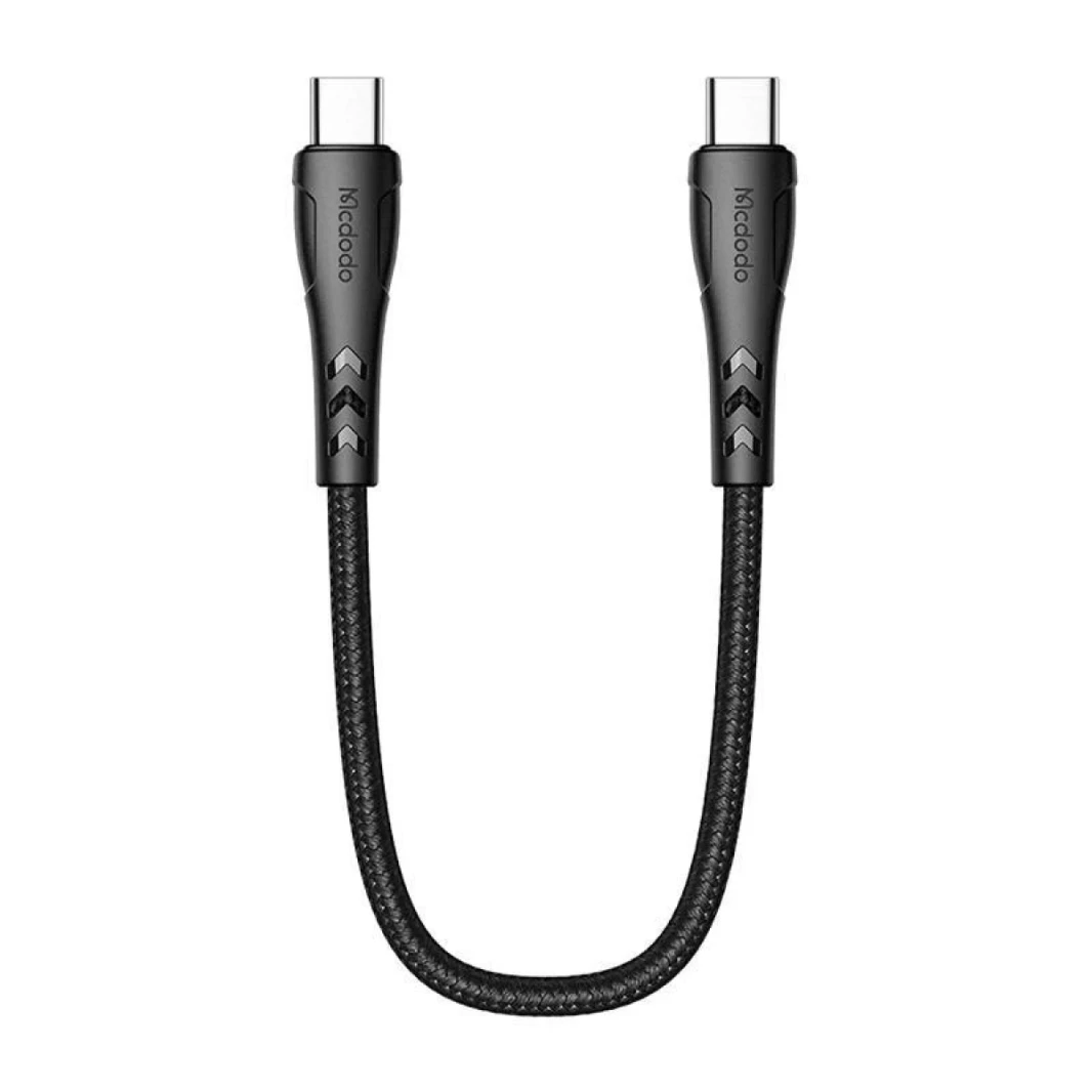 McDodo CA-7640-Cable-Type-C to type-C Data Cable 0.2m (Black)