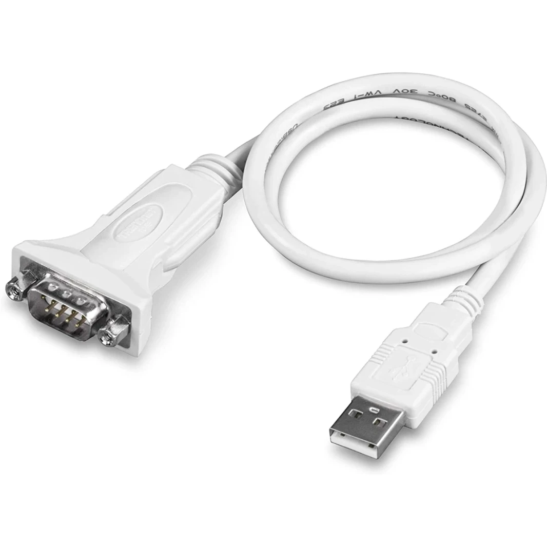 TRENDnet USB to Serial 9-Pin Converter Cable Connect a RS-232 Serial Device to a USB 2.0 Port Supports Windows & Mac