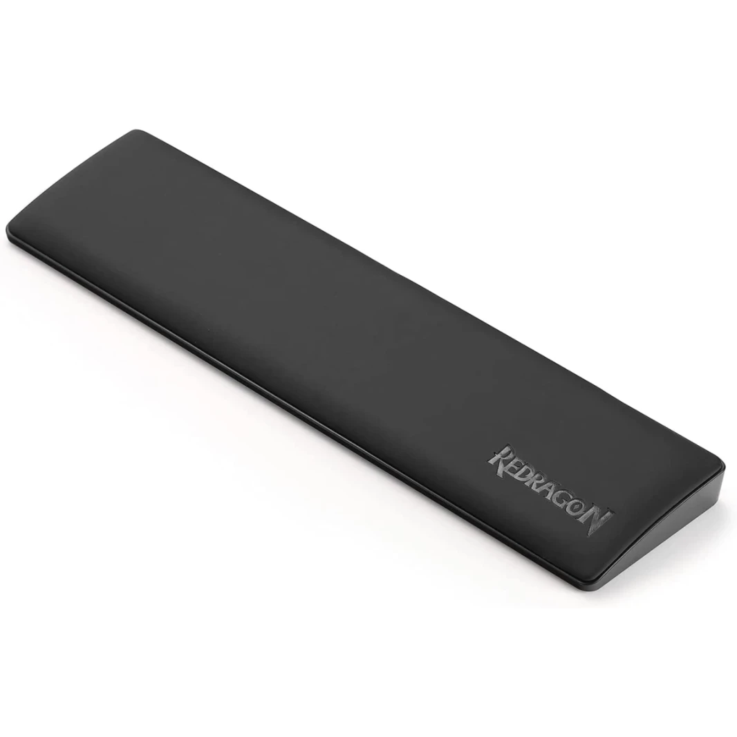 Redragon P035 Meteor S Keyboard Wrist Rest Pad Soft Memory Foam w/ Anti-Slip Rubber Base For 60% 61 Keys Compact Size