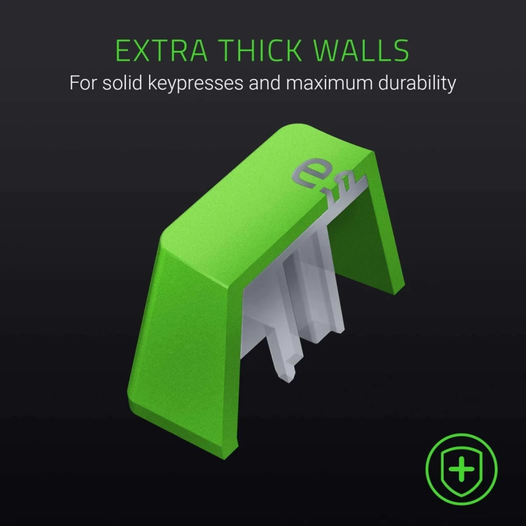 Razer Doubleshot PBT Keycap Upgrade Set for Mechanical & Optical Keyboards - Green