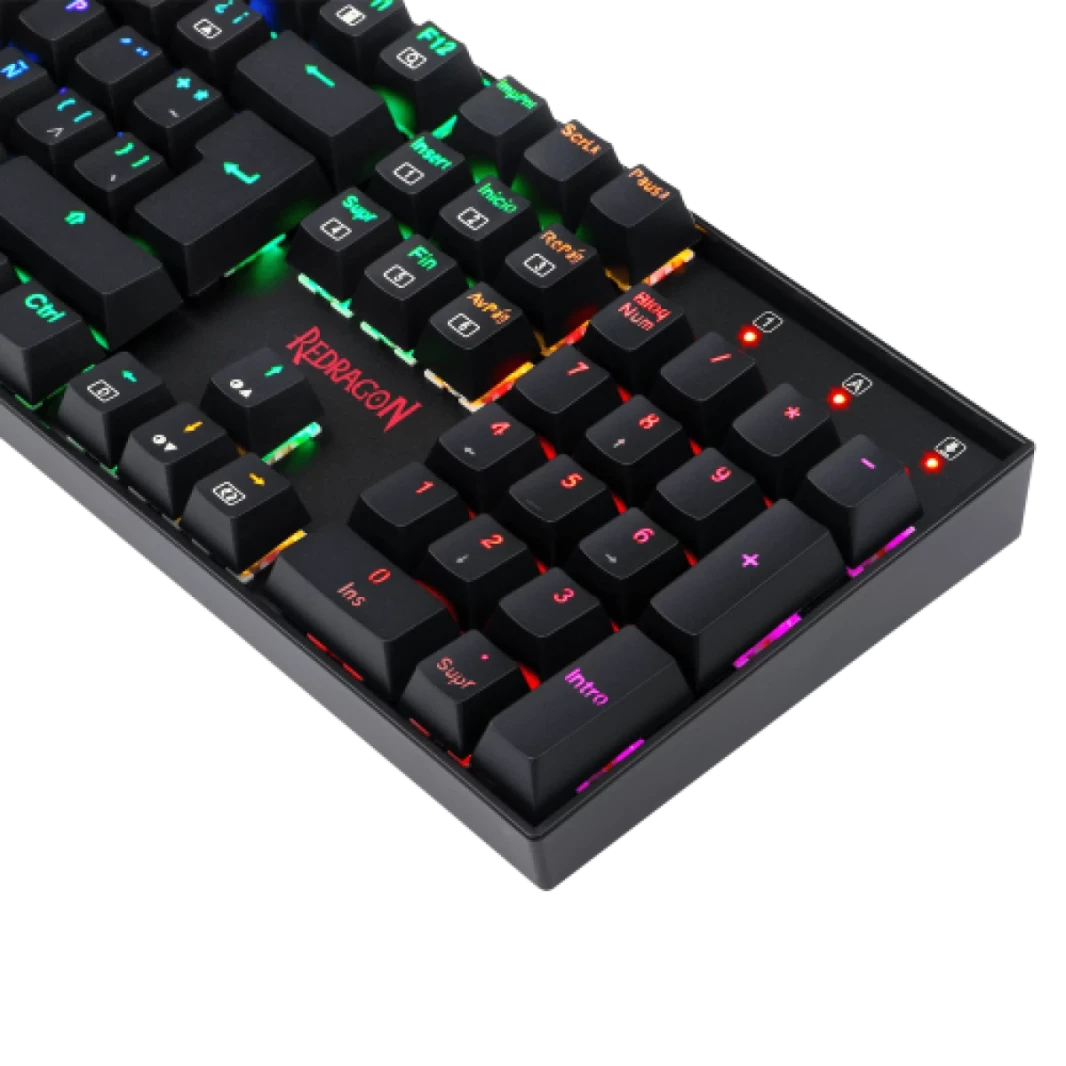 Redragon MITRA K551-1 Mechanical Gaming Keyboard RGB Backlit Wired Keyboard - Blue Switches