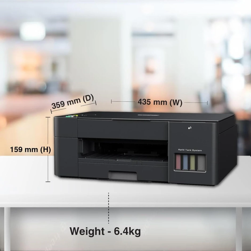 Brother Ink Tank Color DCP-T420W Printer 3in1 7500/5000 pages (black/colour) Wireless & Mobile Printing For Home Users