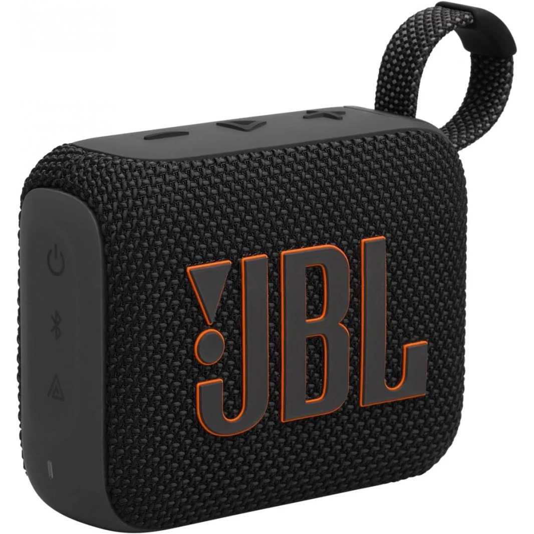 JBL Go 4 - Ultra-Portable, Waterproof and Dustproof Bluetooth Speaker, Big Pro Sound with Punchy bass, 7-Hour Built-in Battery, Made in Part with Recycled Materials (Black)