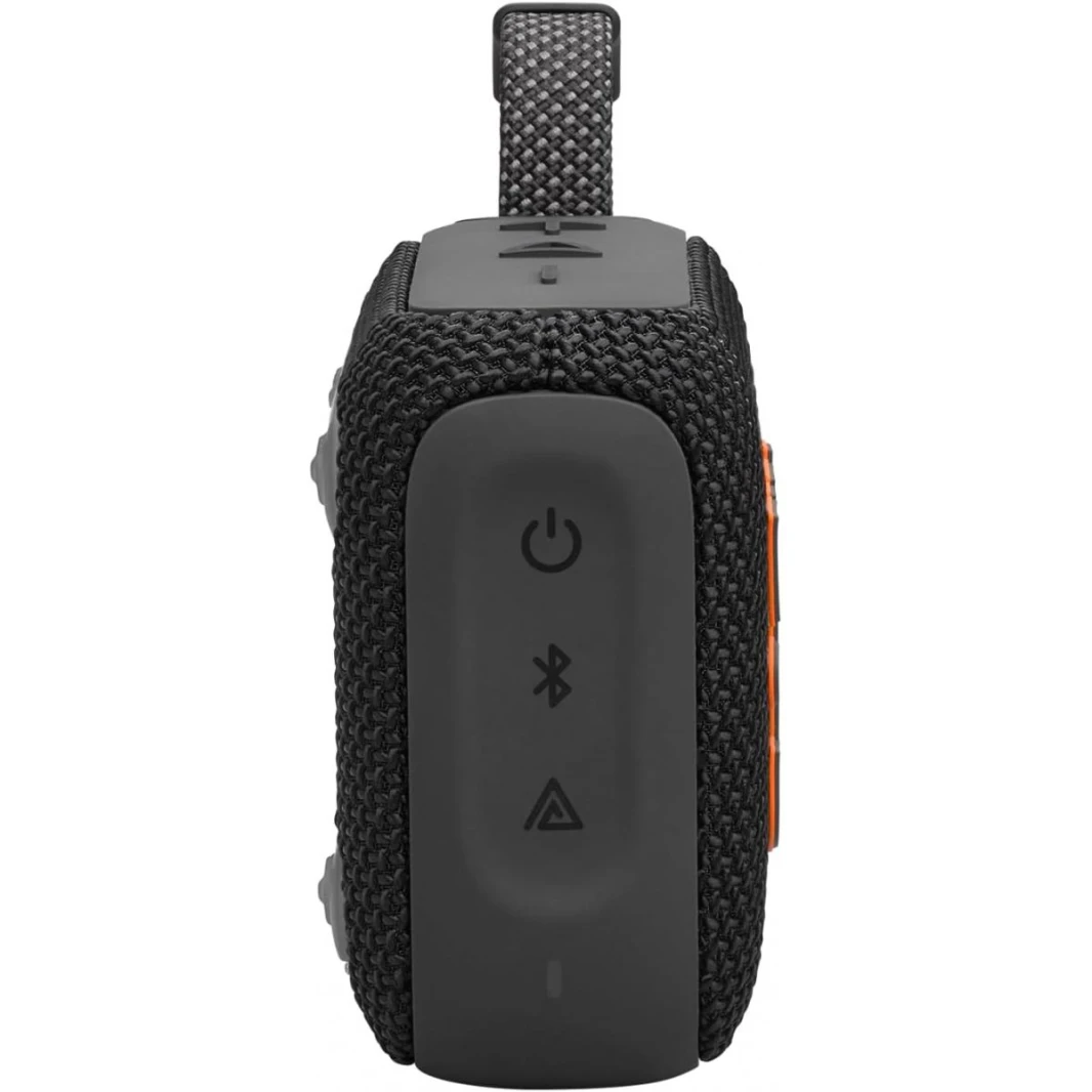 JBL Go 4 - Ultra-Portable, Waterproof and Dustproof Bluetooth Speaker, Big Pro Sound with Punchy bass, 7-Hour Built-in Battery, Made in Part with Recycled Materials (Black)