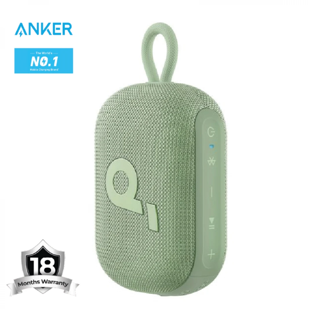 Anker Sound Core Select 4 Go, Plastic Packaging,  5W Speaker (Green) - 18 Month Warranty