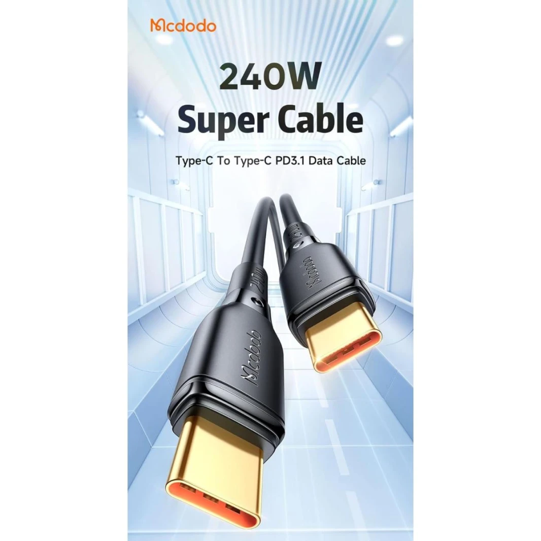 MCDODO CA-5642 USB-C to USB-C 60W Data Cable 3m - 18 Month Warranty