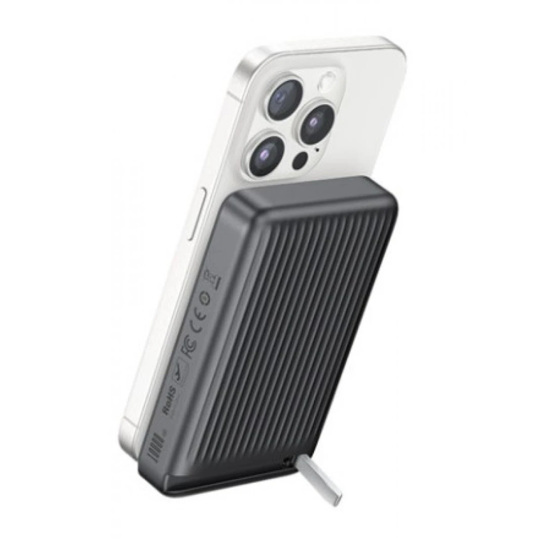 MCDODO MC7811 30W QI2 MAGNETIC WIRELESS CHARGING 10000MAH 1C POWER BANK - BLACK - 18 Months Warranty